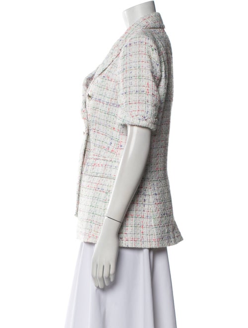 Veronica Beard Tweed Pattern Blazer