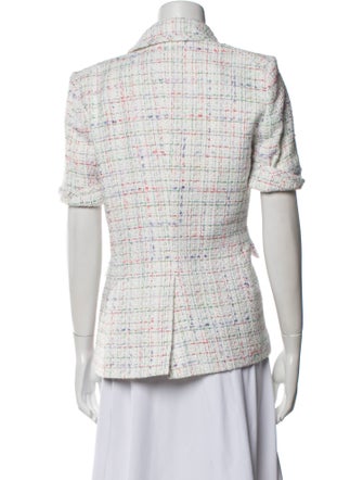 Veronica Beard Tweed Pattern Blazer