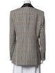 Veronica Beard Plaid Print Blazer