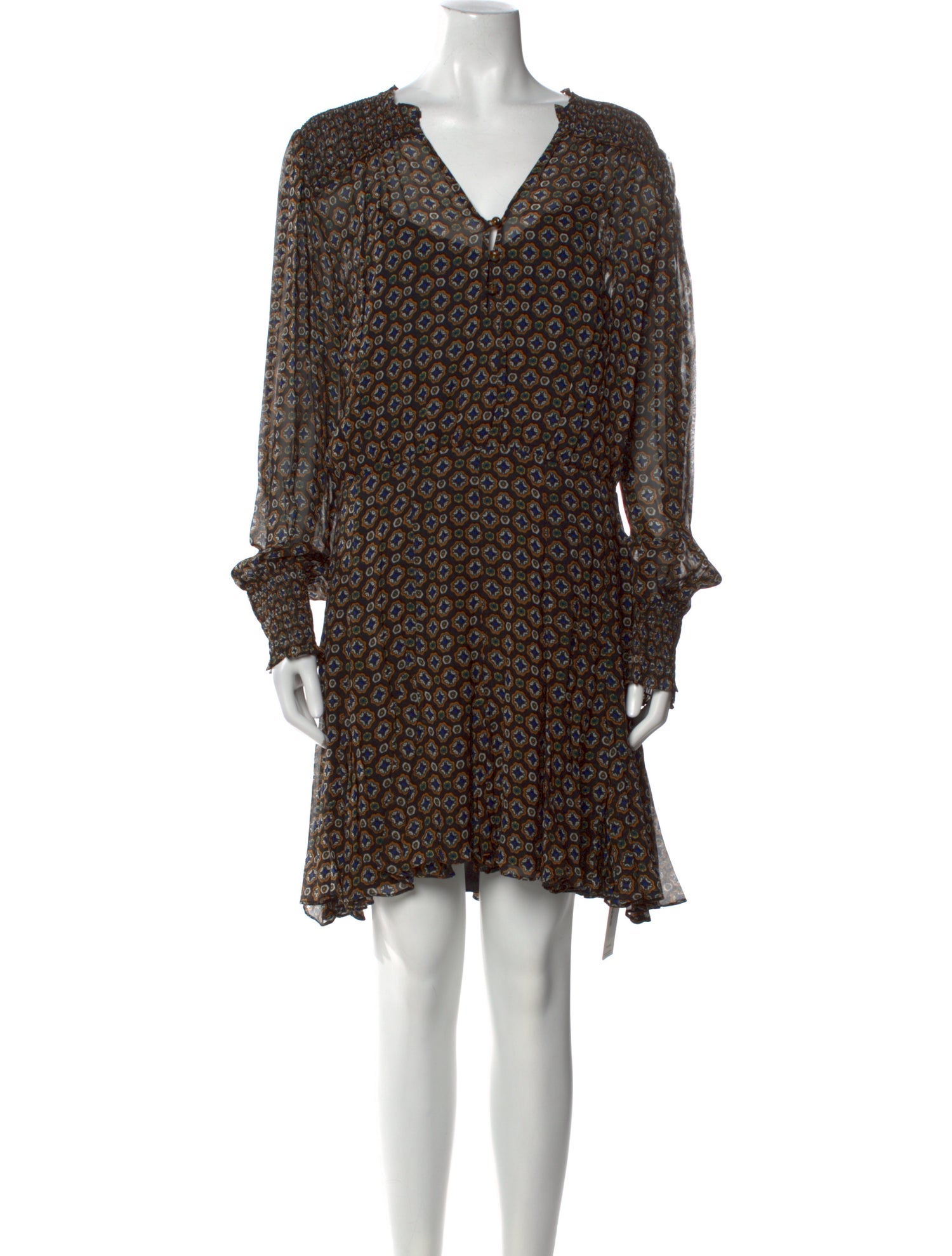 Veronica Beard Printed Mini Dress w/ Tags