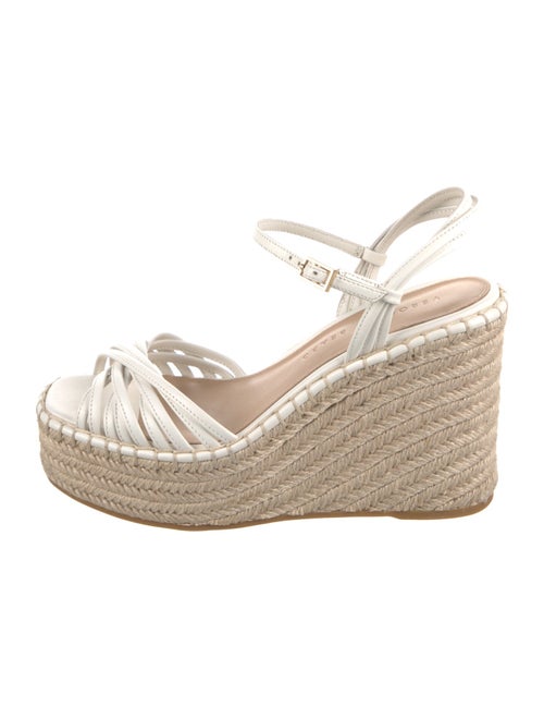 Veronica Beard Leather Espadrilles