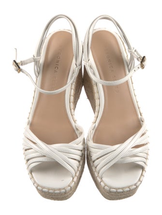 Veronica Beard Leather Espadrilles