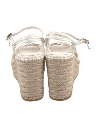 Veronica Beard Leather Espadrilles