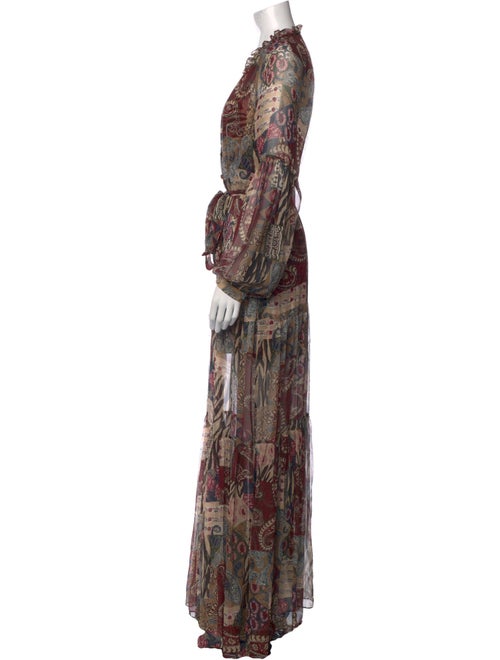 Veronica Beard Silk Long Dress