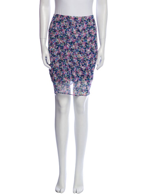 Veronica Beard Silk Knee-Length Skirt