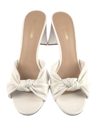 Veronica Beard Leather Slides