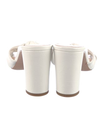 Veronica Beard Leather Slides