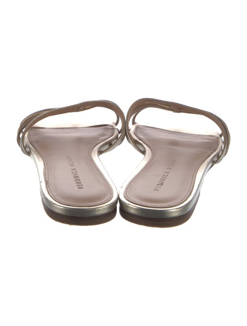 Veronica Beard Leather Slides