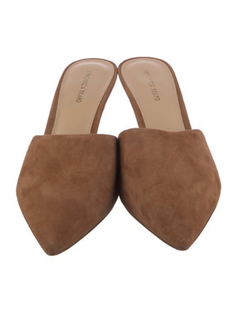 Veronica Beard Suede Mules