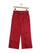 Veronica Beard High-Rise Wide Leg Jeans