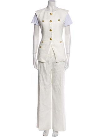 Veronica Beard Linen Pant Set