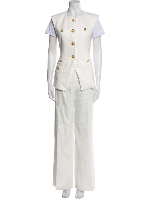 Veronica Beard Linen Pant Set