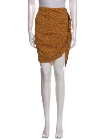 Veronica Beard Ruffle Embellishment Knee-Length Skirt