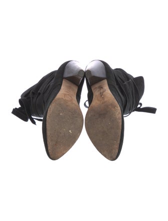 Veronica Beard Suede Slouch Boots