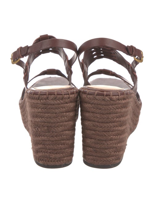 Veronica Beard Leather Espadrilles
