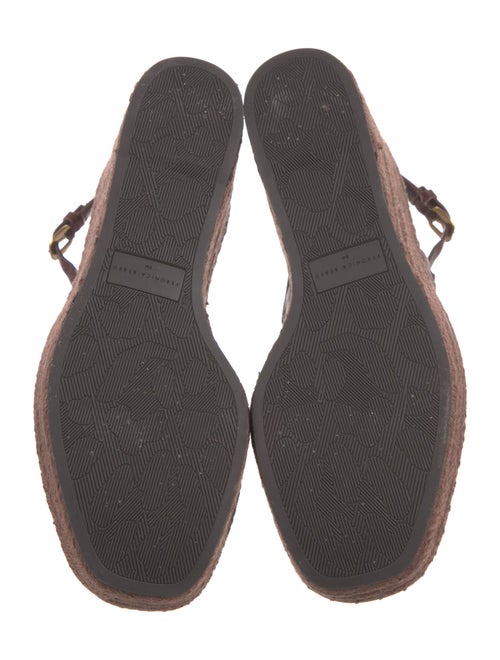 Veronica Beard Leather Espadrilles