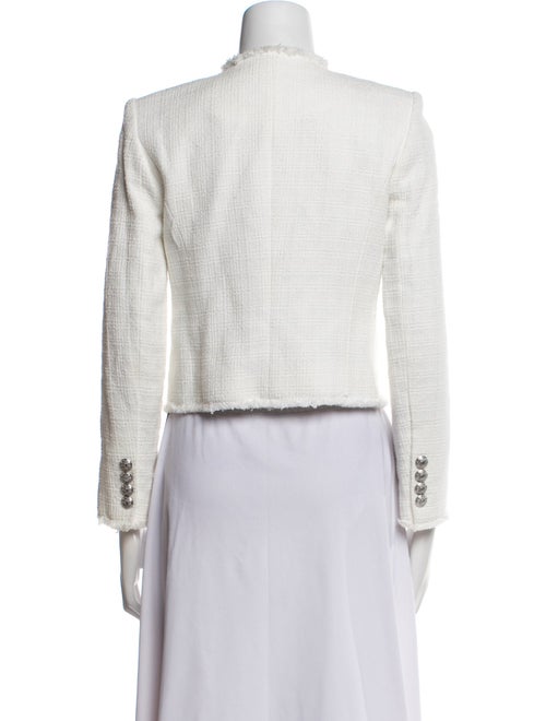 Veronica Beard Tweed Pattern Evening Jacket