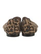 Veronica Beard Canvas Animal Print Loafers