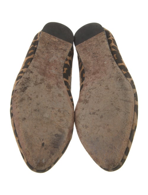 Veronica Beard Canvas Animal Print Loafers