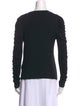 Veronica Beard Scoop Neck Long Sleeve Sweatshirt