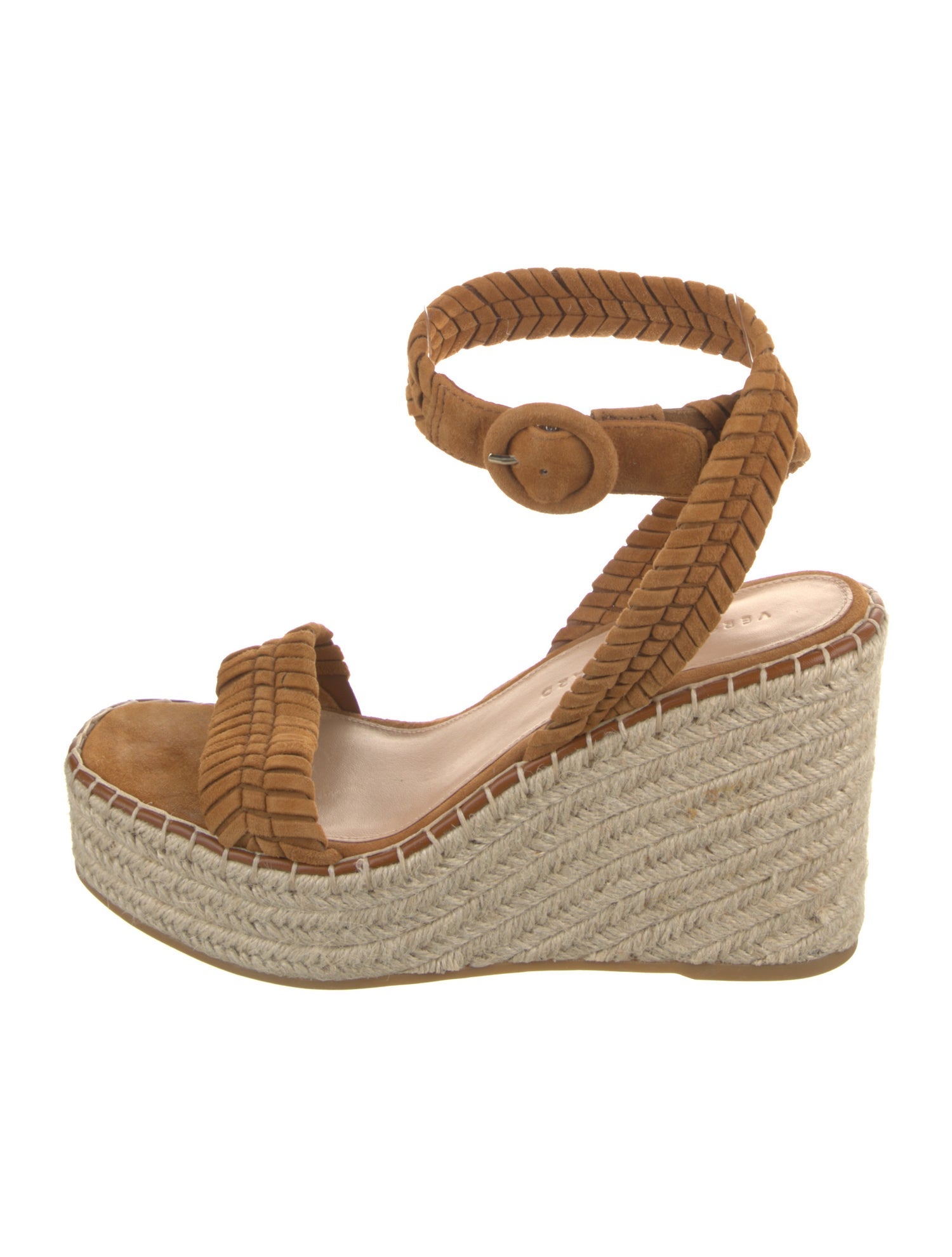 Veronica Beard Suede Printed Espadrilles