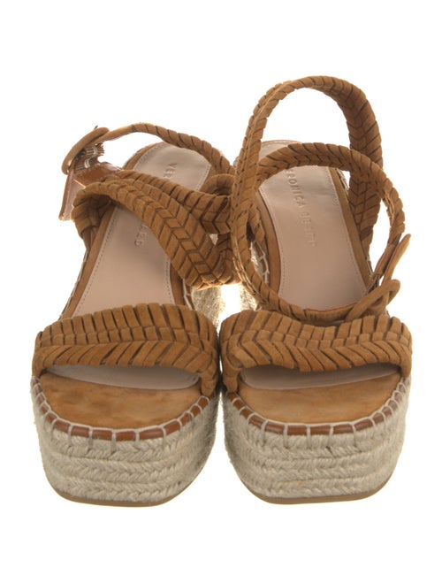 Veronica Beard Suede Printed Espadrilles