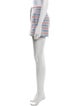 Veronica Beard Striped Mini Shorts