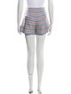 Veronica Beard Striped Mini Shorts