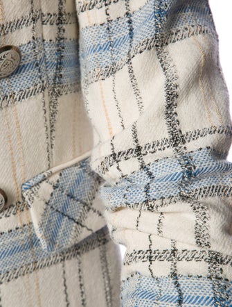 Veronica Beard Plaid Print Blazer