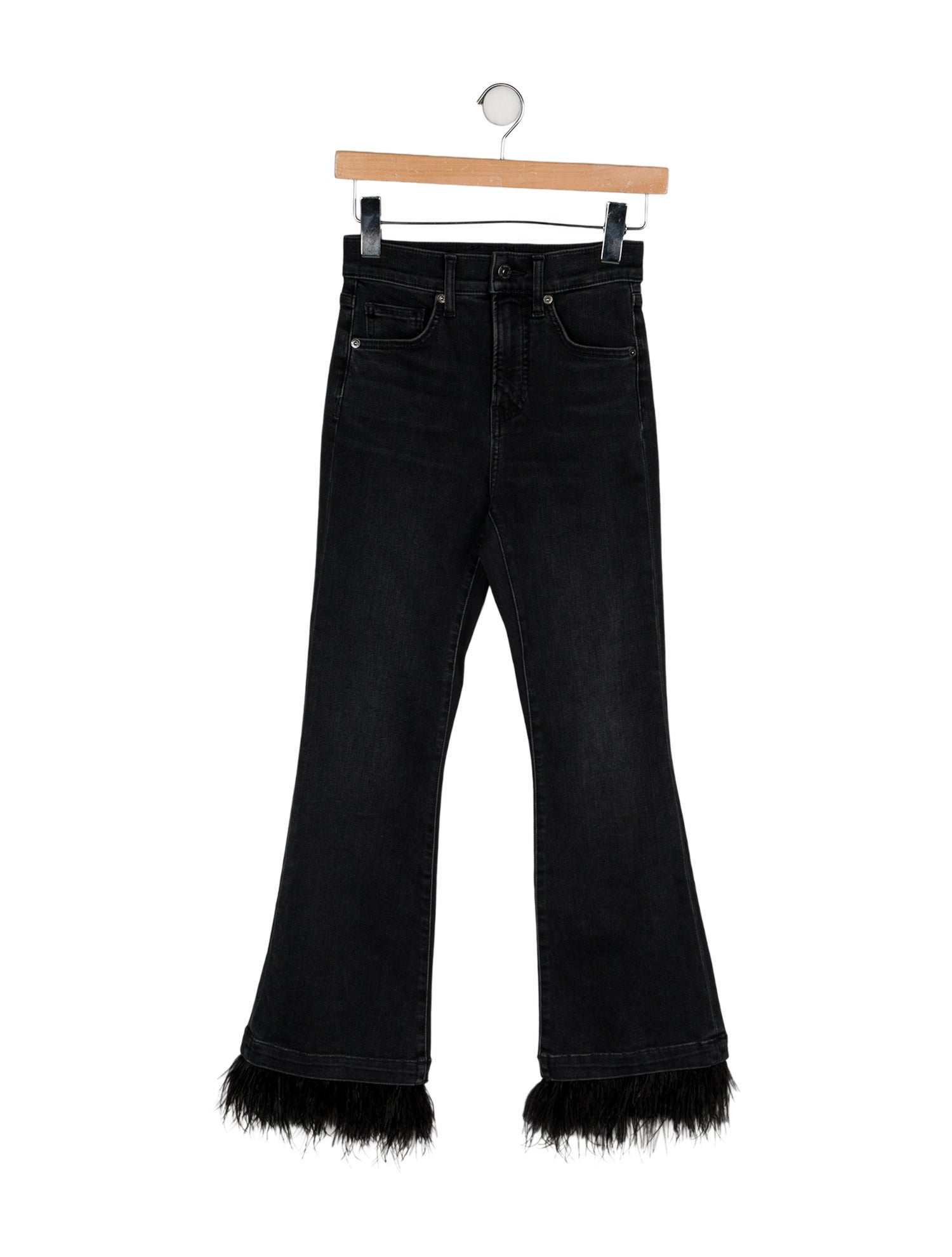 Veronica Beard Mid-Rise Wide Leg Jeans w/ Tags