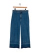 Veronica Beard High-Rise Wide Leg Jeans