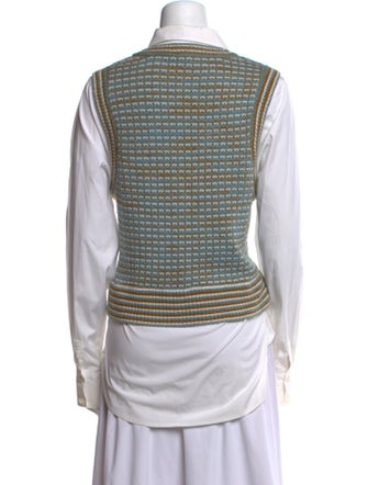 Veronica Beard Merino Wool Striped Tunic