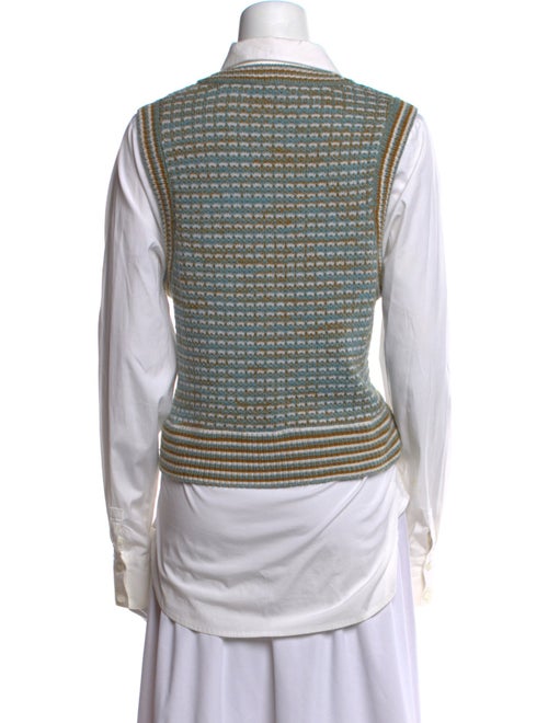 Veronica Beard Merino Wool Striped Tunic