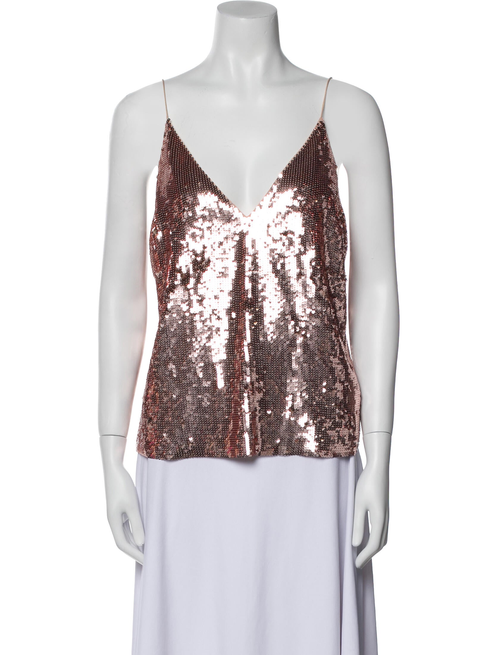 Veronica Beard V-Neck Sleeveless Top