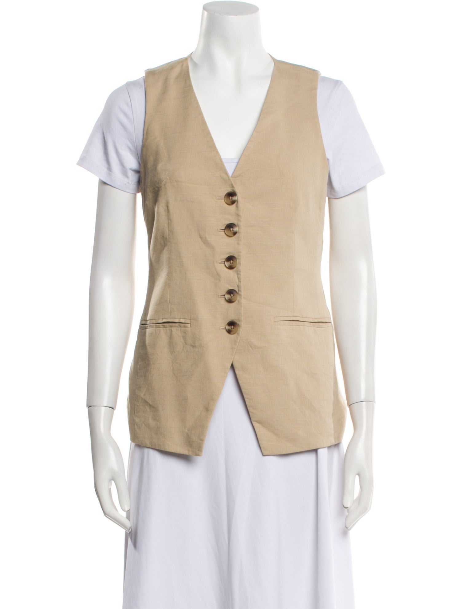 Veronica Beard Linen Vest