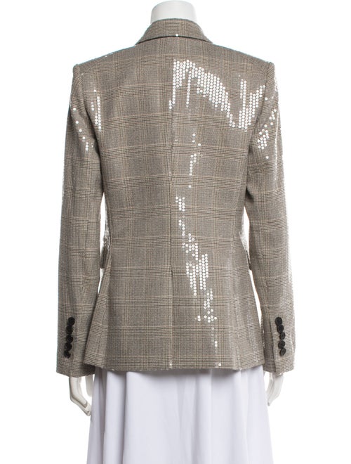Veronica Beard Plaid Print Blazer