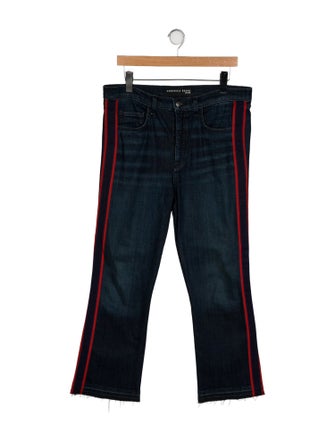 Veronica Beard High-Rise Wide Leg Jeans