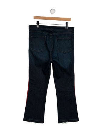 Veronica Beard High-Rise Wide Leg Jeans