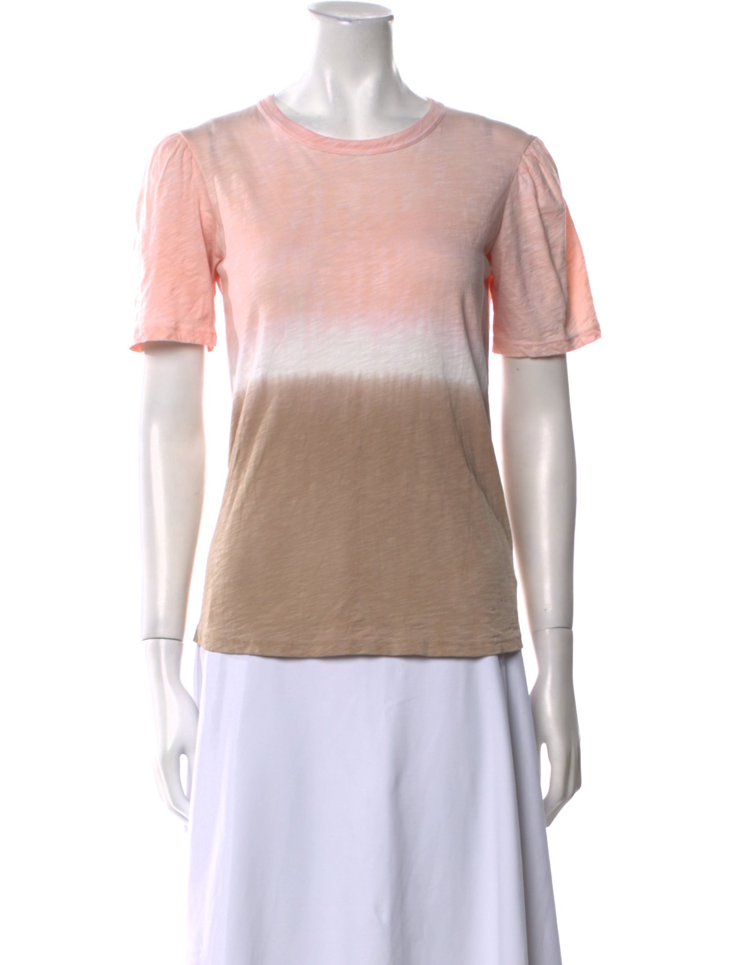 Veronica Beard Bateau Neckline Short Sleeve T-Shirt