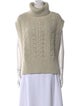 Veronica Beard Turtleneck Sleeveless Top