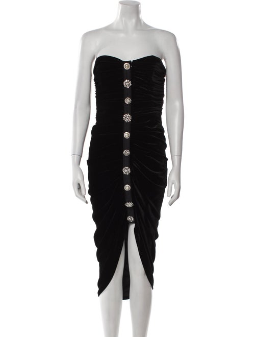 Veronica Beard Strapless Midi Length Dress