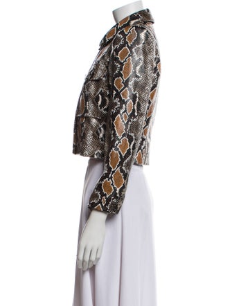 Veronica Beard Animal Print Evening Jacket