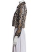 Veronica Beard Animal Print Evening Jacket