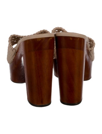 Veronica Beard Leather Slides