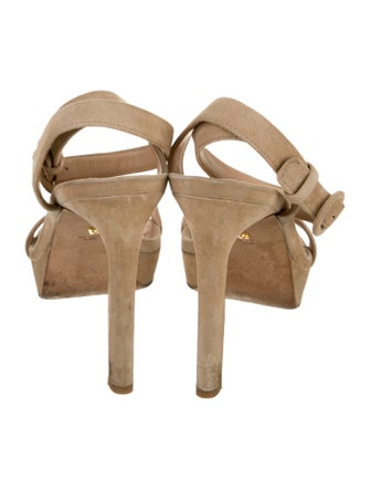 Veronica Beard Suede Sandals