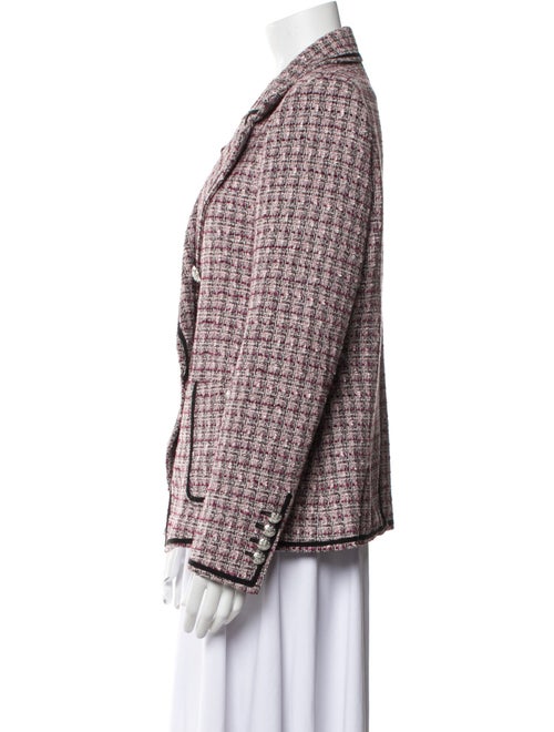 Veronica Beard Plaid Print Blazer