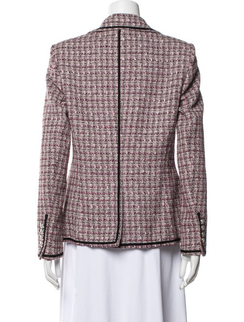 Veronica Beard Plaid Print Blazer