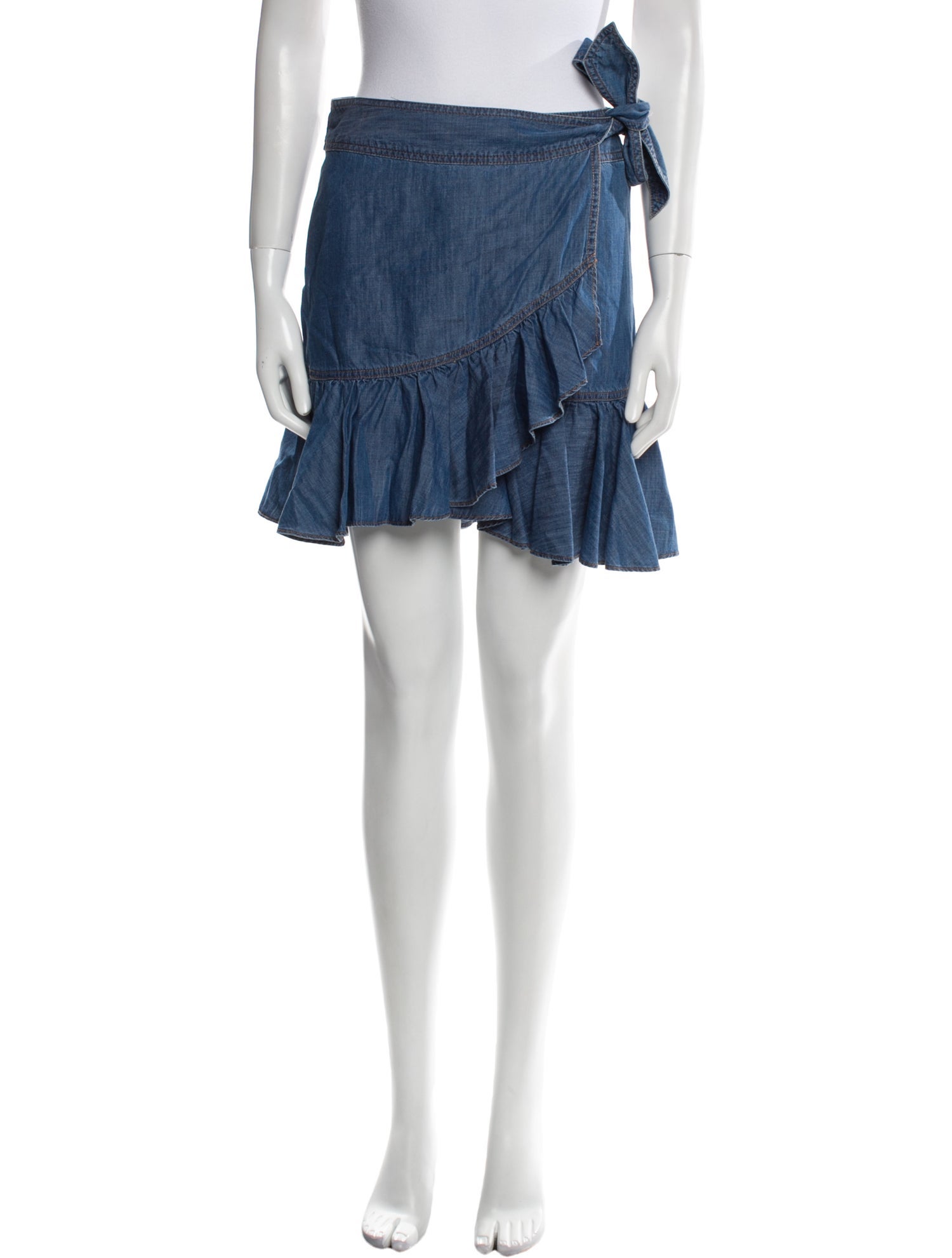 Veronica Beard Ruffle Embellishment Mini Skirt w/ Tags