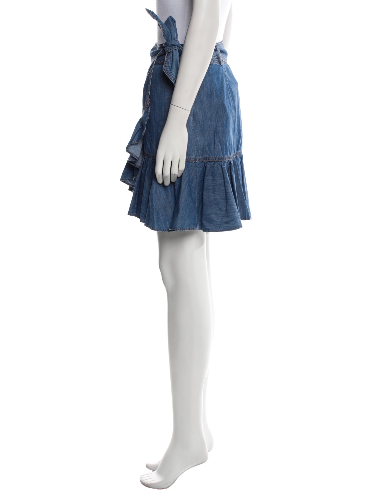 Veronica Beard Ruffle Embellishment Mini Skirt w/ Tags