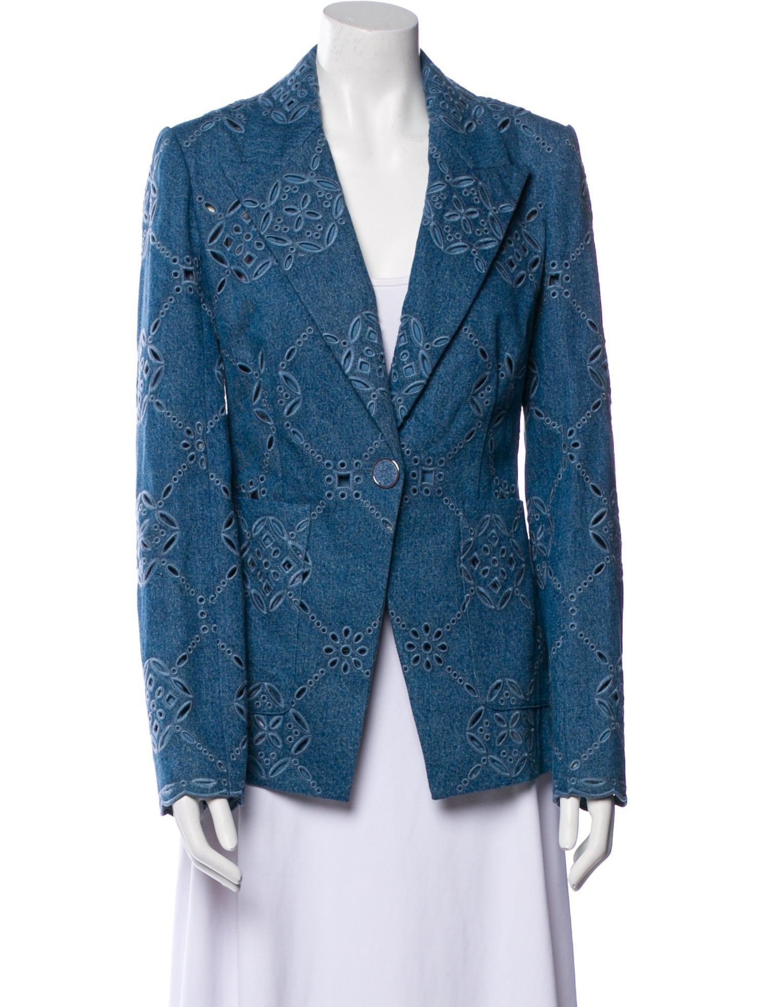 Veronica Beard Tweed Pattern Jacket
